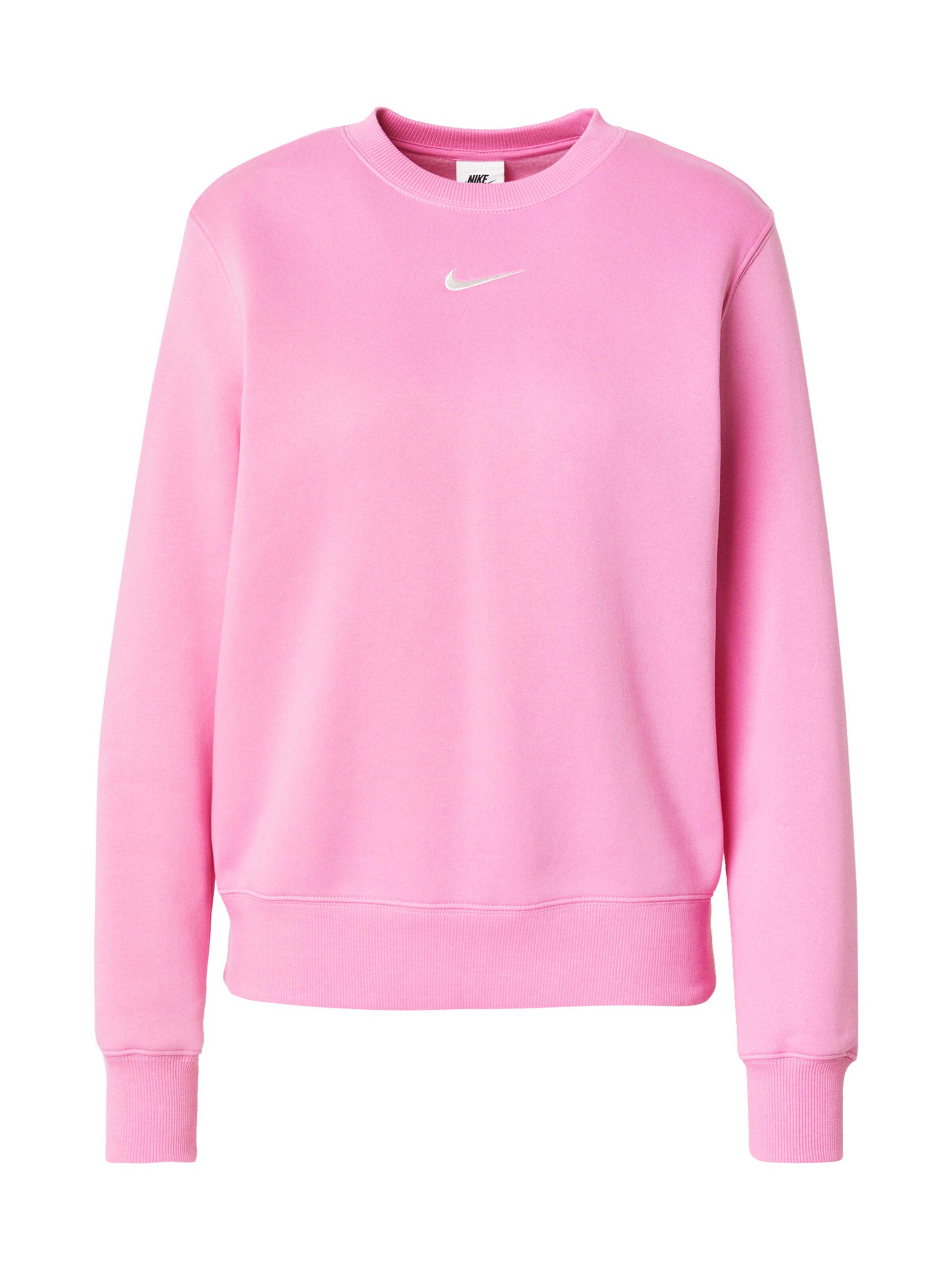 Nike Sportswear Суичър 'Phoenix Fleece' в розово: отпред