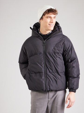 Embassy of Bricks and Logs Winter jacket 'Belmont' in Black: front