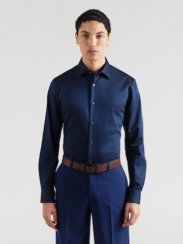 Slim fit Camicia 'ONSJIM' di Only & Sons in blu: frontale