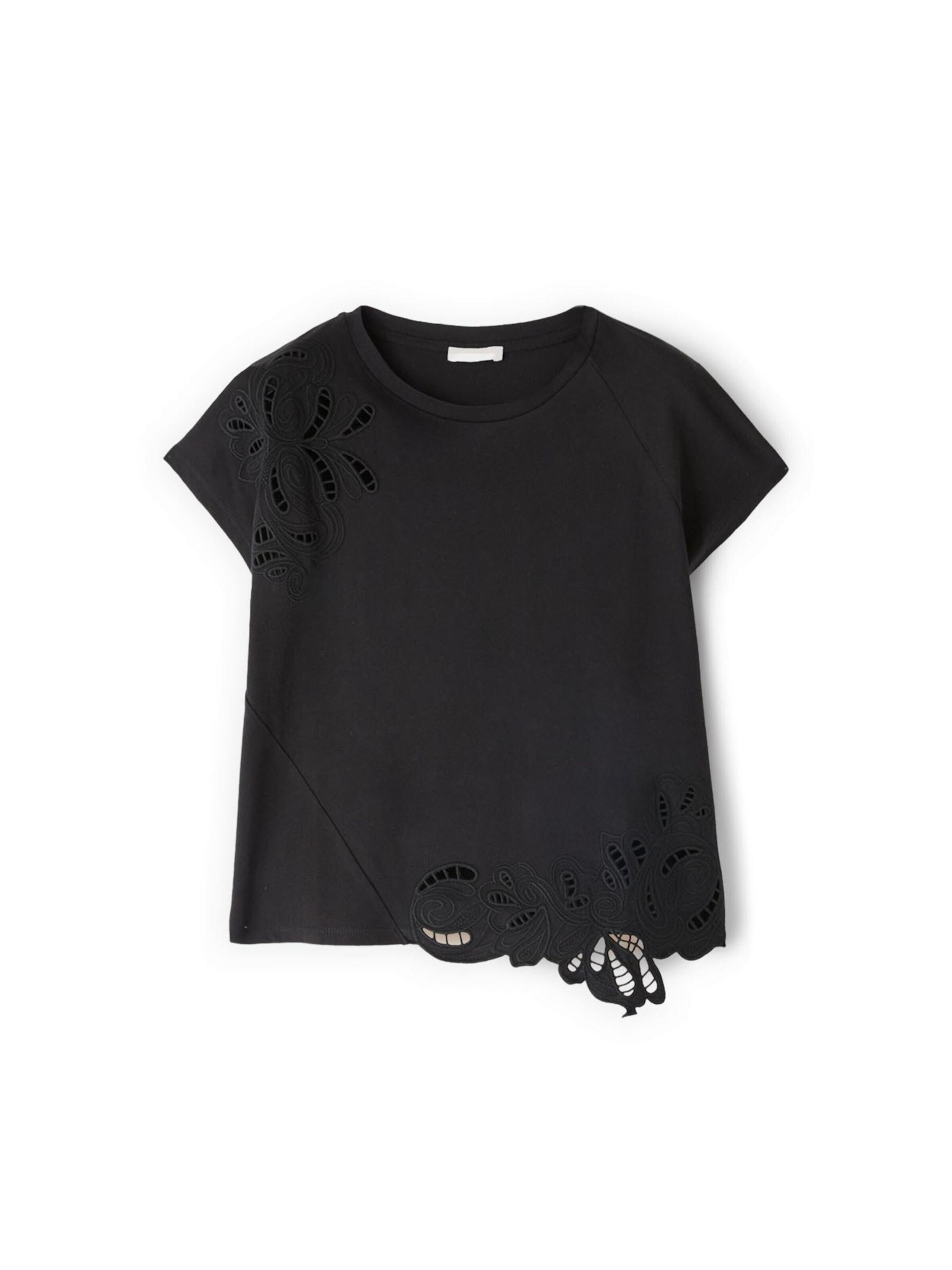 MOTIVI Shirt in Schwarz: Vorderseite