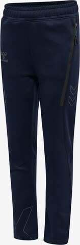 Hummel Workout Pants 'Cima' in Blue: front