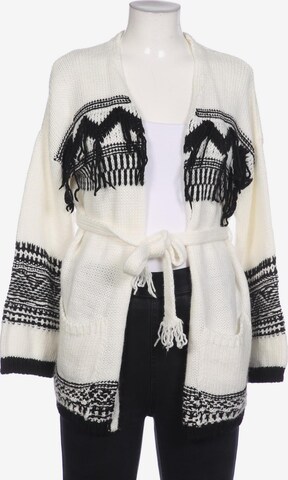 Sisley Sweater & Cardigan in M in White: front