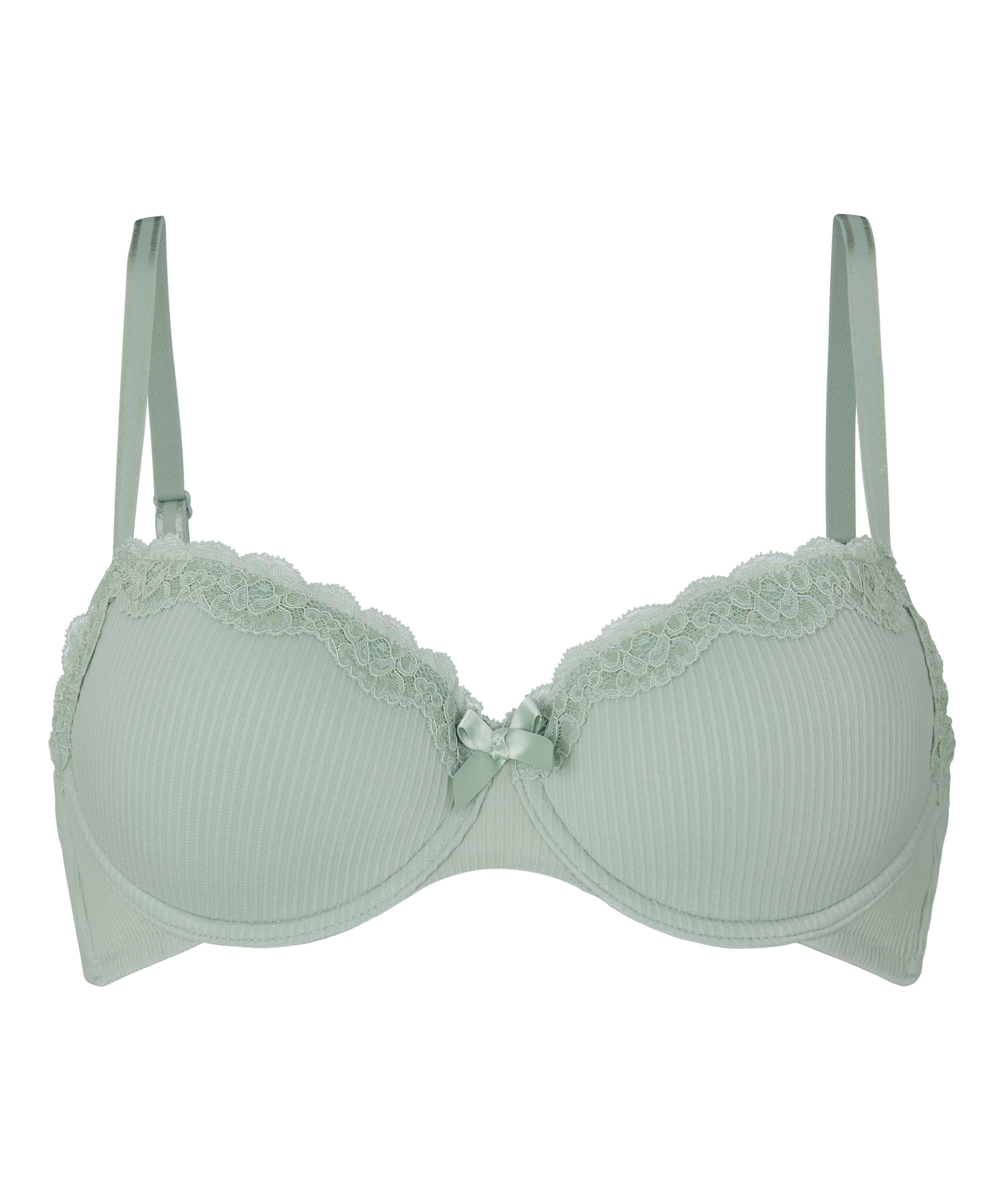 Hunkemöller BH 'Lola' in Grün: Vorderseite