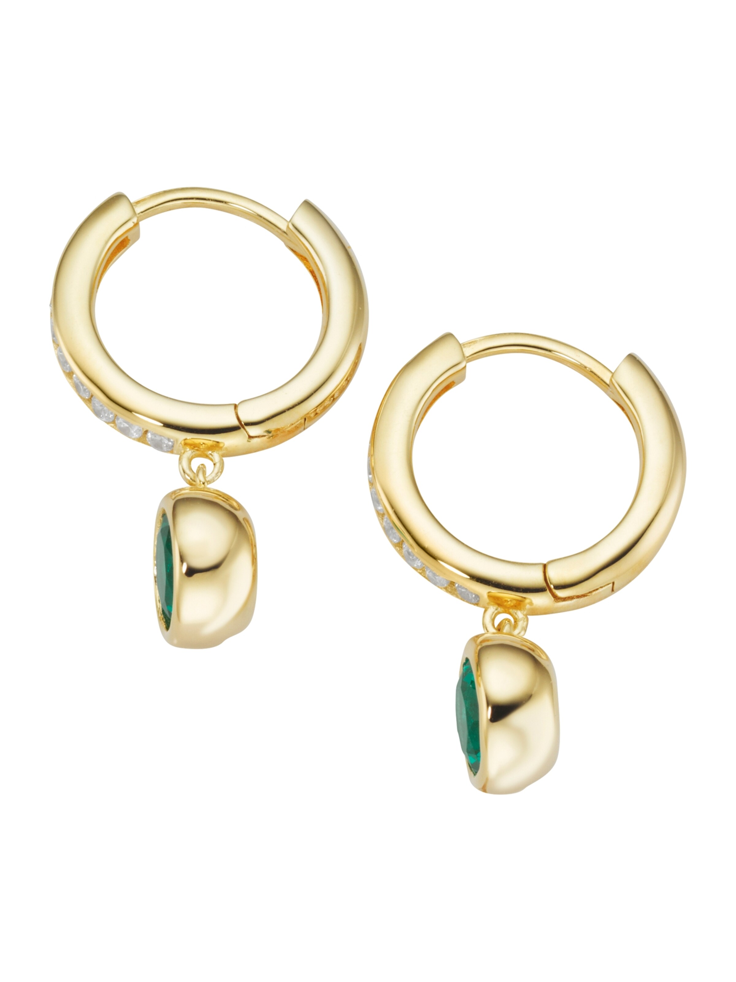 Giorgio Martello Milano Earrings in Green
