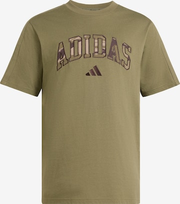 ADIDAS SPORTSWEAR Funkční tričko 'Seasonal Essentials' – zelená: přední strana