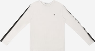 Calvin Klein Jeans T-shirt i vit: framsida