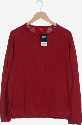 s.Oliver Sweater & Cardigan in XL in Red: front