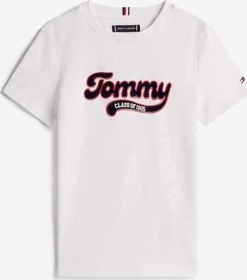 T-Shirt 'VARSITY' TOMMY HILFIGER en blanc : devant
