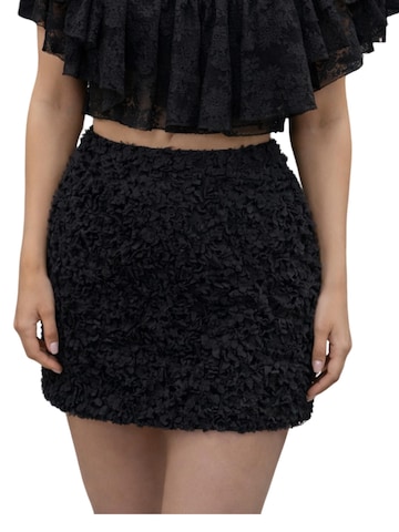 Aniye By Skirt in Black: front