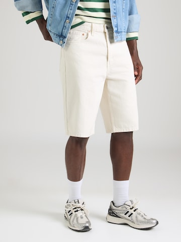 LEVI'S ® Loosefit Shorts '469™ Loose' in Beige: Vorderseite