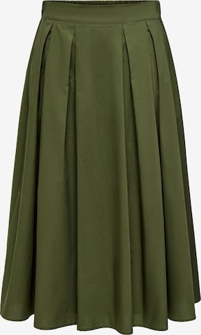 Gonna di ONLY in verde: frontale