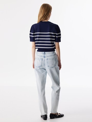 Twist Sweater in Blue