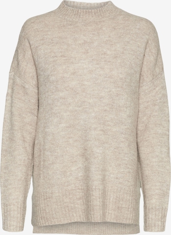 VERO MODA Sweater 'Lefile' in Beige: front