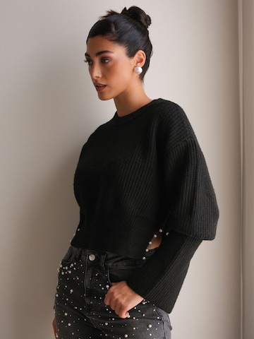 Pull-over MYLAVIE by Sarah Harrison en noir