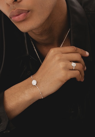 Braccialetto di Commen Lines in argento: frontale