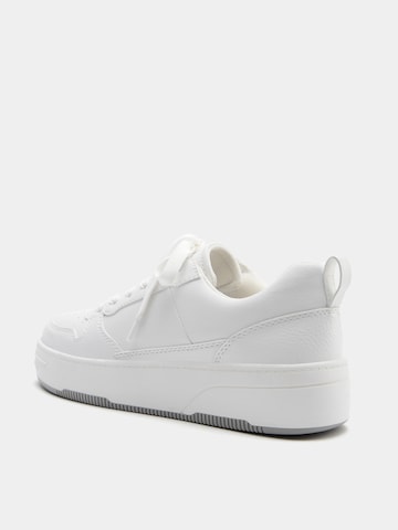 Pull&Bear Sneakers laag in Wit