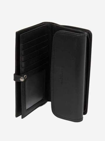 Porte-monnaies 'Lancaster Compagnon porte chéquier Soft Vintage Noir' LANCASTER Paris en noir
