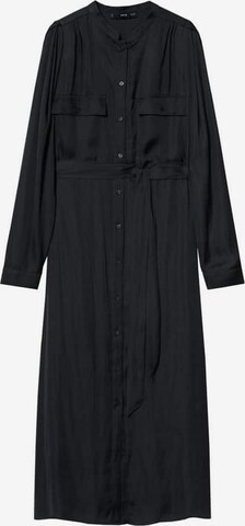 Abito camicia 'Dominic' di MANGO in nero: frontale