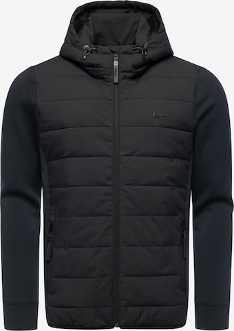Giacca funzionale 'Rendy Tech' di Ragwear in nero: frontale
