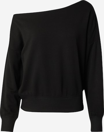 DKNY Performance Athletic Sweatshirt 'GREENWICH' in Black: front
