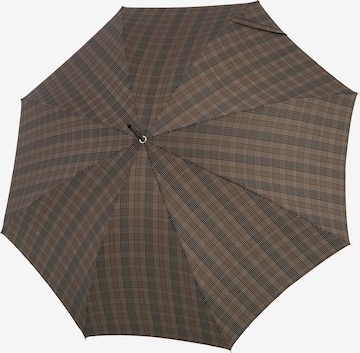 Doppler Manufaktur Umbrella 'Diplomat Orion' in Brown: front