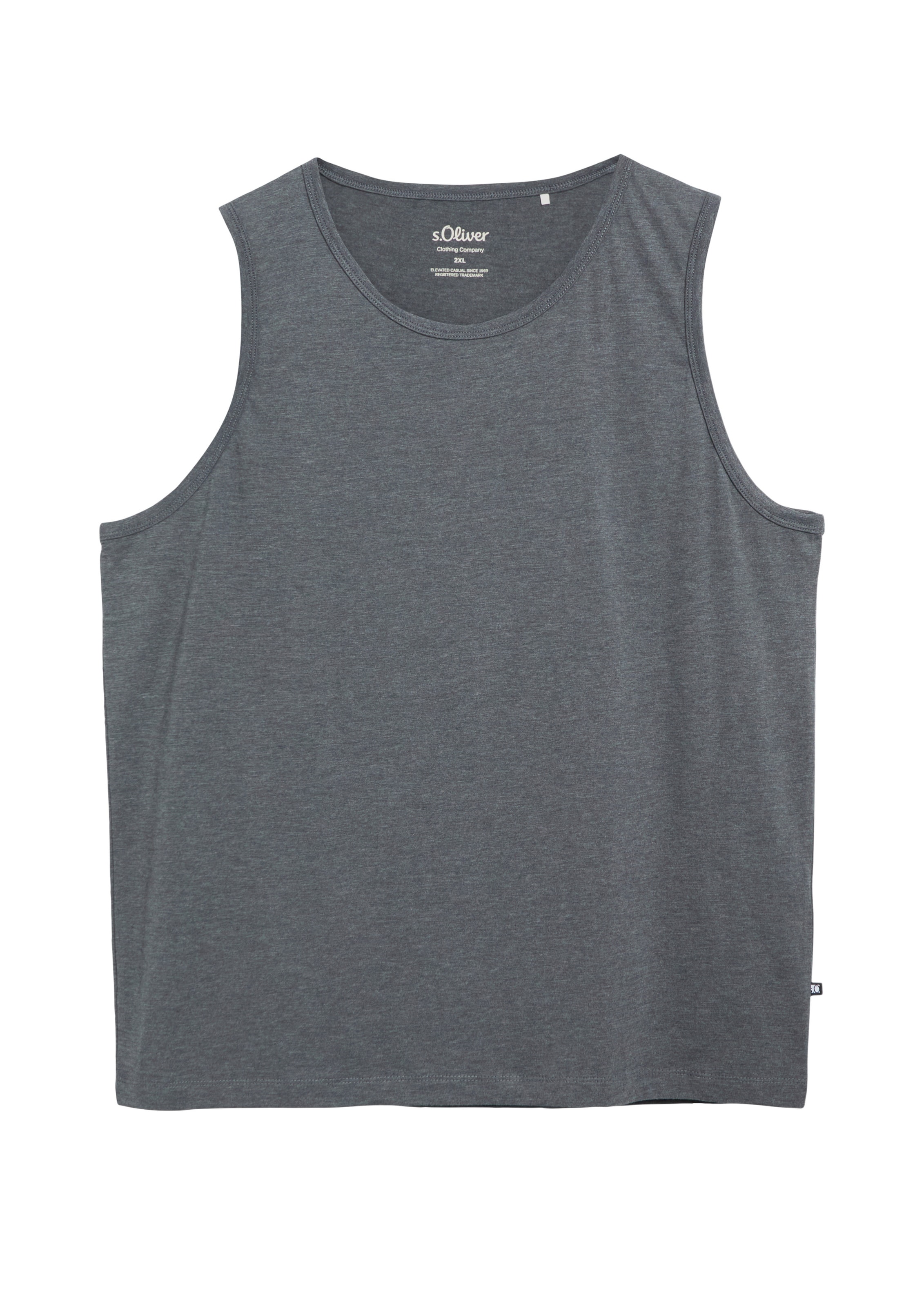 s.Oliver Tanktop in Grau: Vorderseite