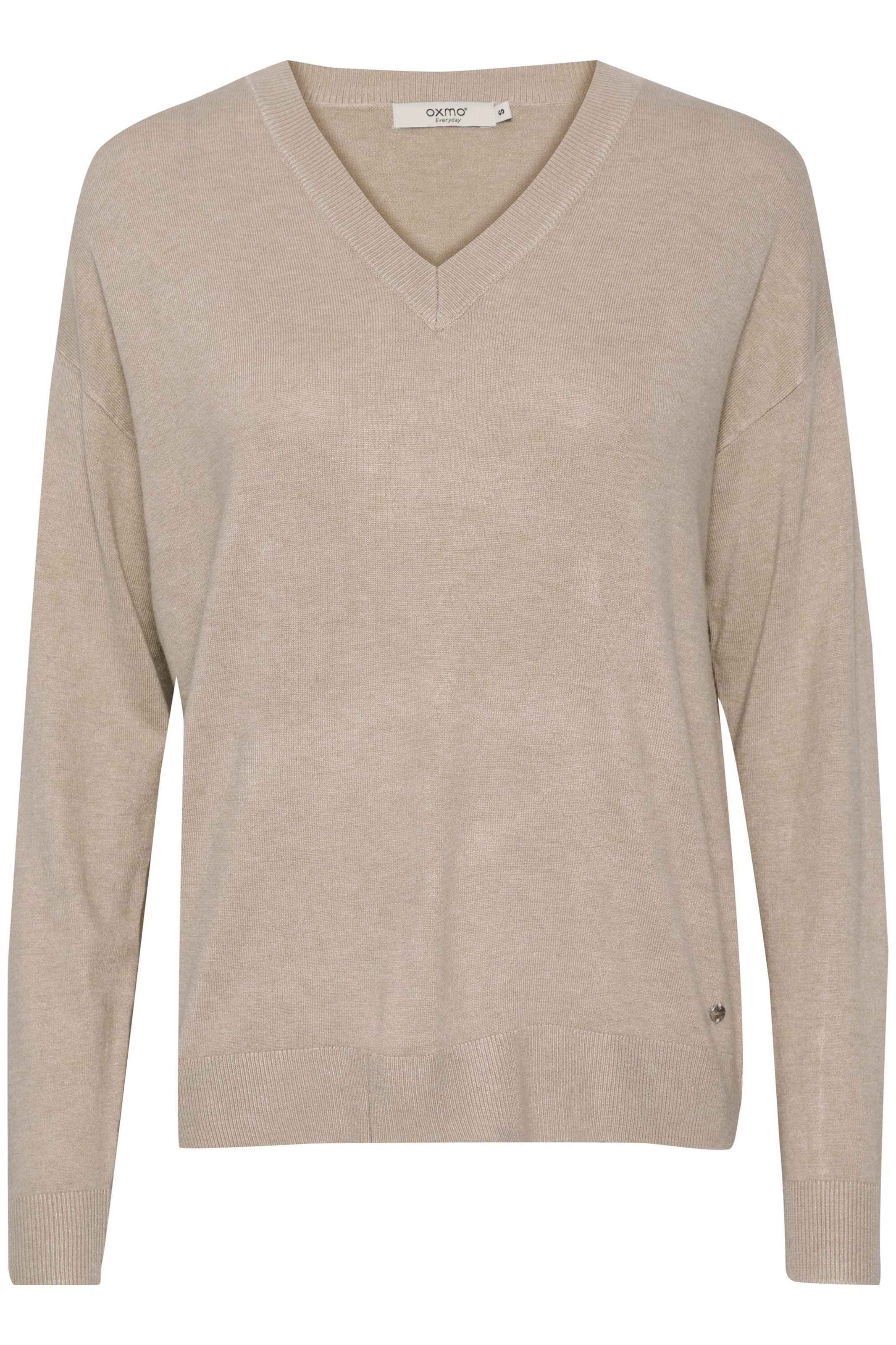 Oxmo - Jersey en beige: frente