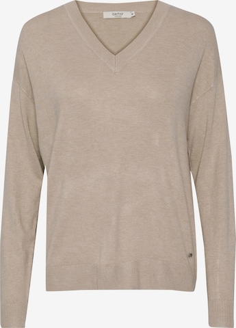 Oxmo - Jersey en beige: frente
