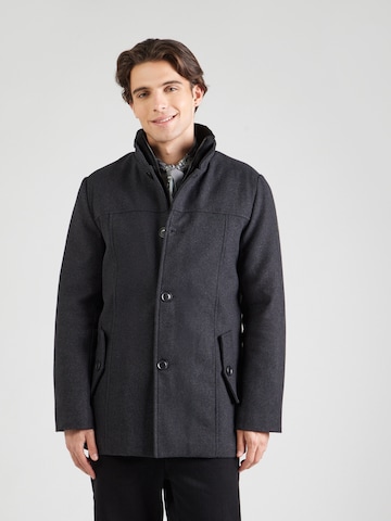 INDICODE JEANS Mantel 'Lunik' in Grau: Vorderseite