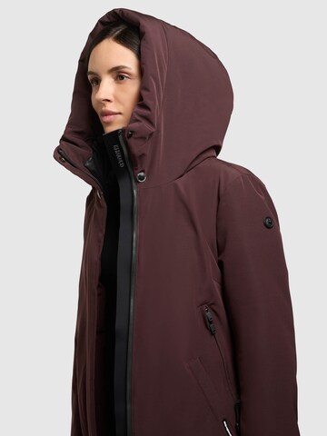 khujo Winter coat 'Charlston' in Red