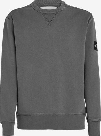 Calvin Klein Jeans Regular Sweatshirt in Grey: front