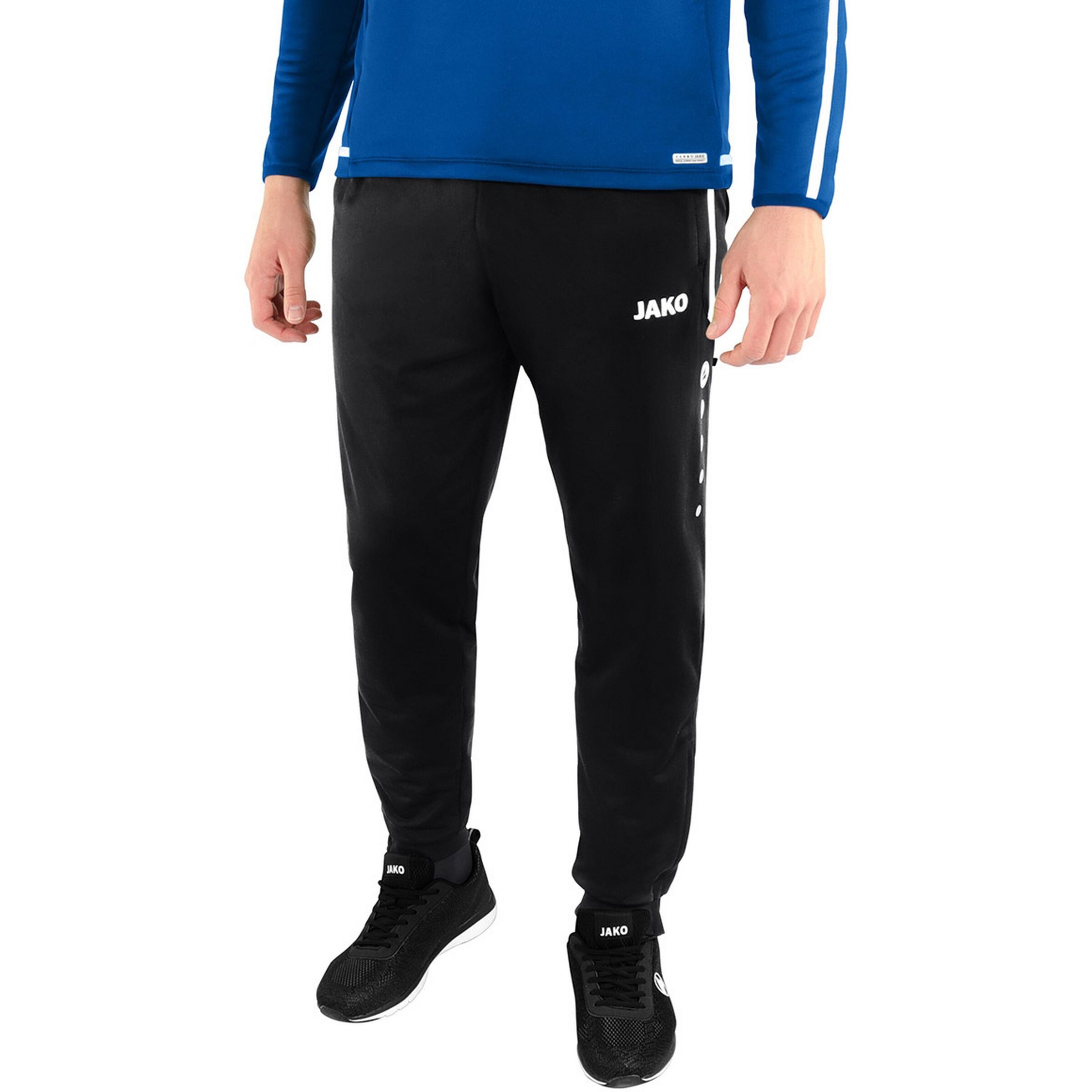 JAKO Tapered Sporthose 'Competition 2.0' in Schwarz: Vorderseite