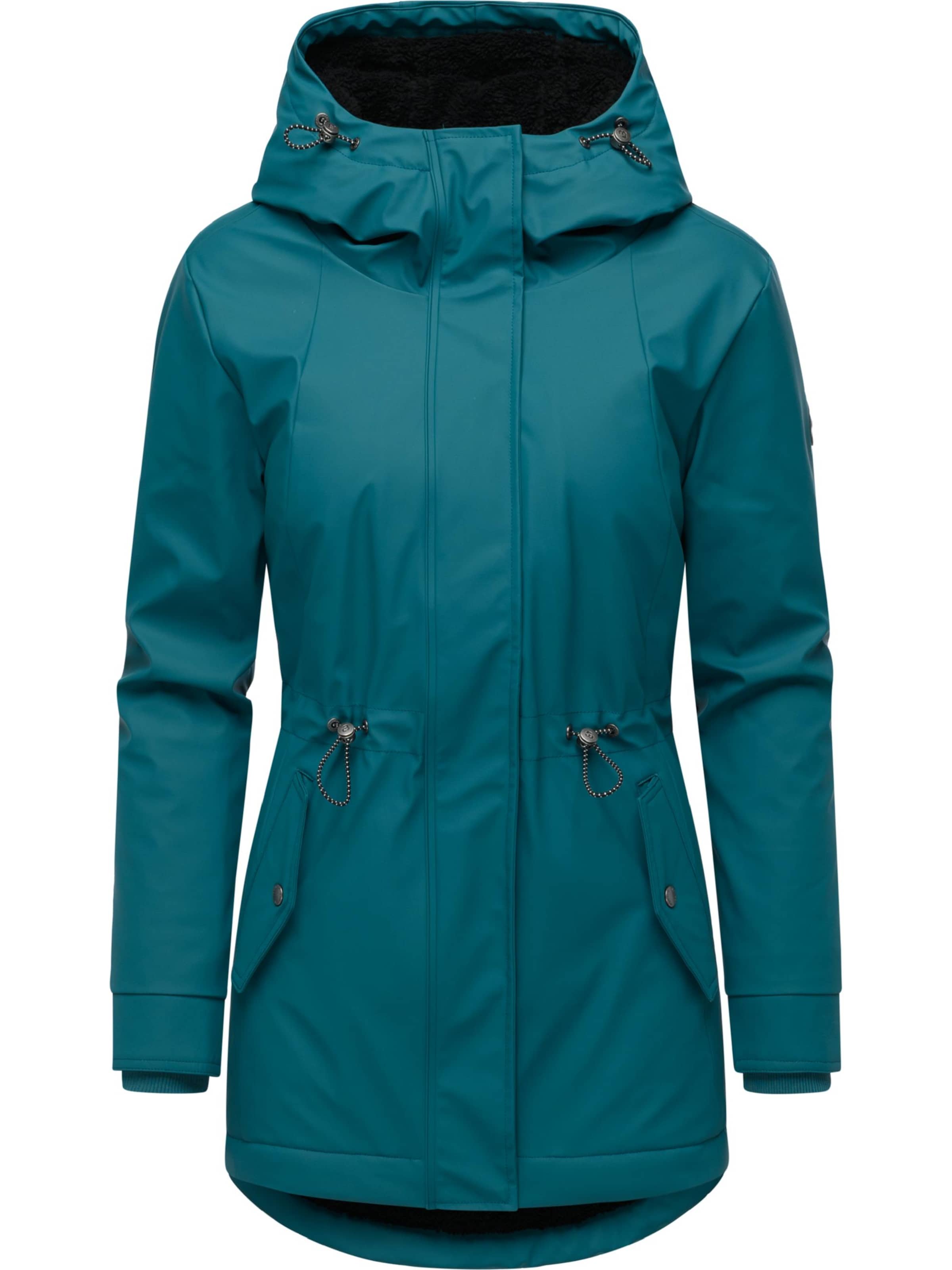 Ragwear Between-Season Jacket 'Monadis' in Green: front