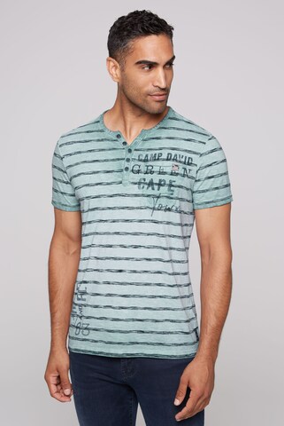 CAMP DAVID Bluser & t-shirts 'Paragliding Cape Town I' i grøn: forside