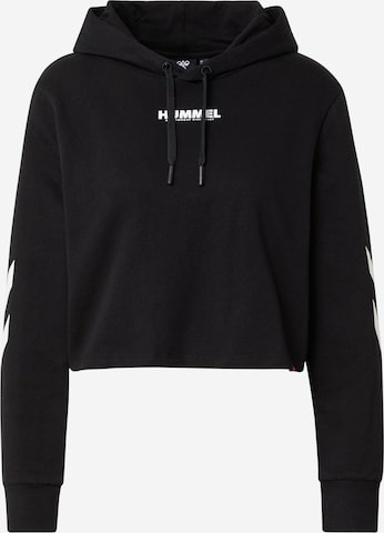 Hummel Sweatshirt in Black: front