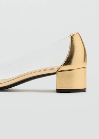 MANGO Pumps 'Mere' in Gold