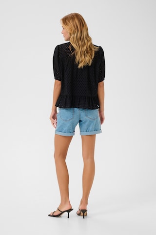 Kaffe Blouse 'KARumba' in Zwart