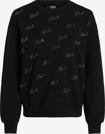 Karl Lagerfeld - Sweatshirt em preto: frente