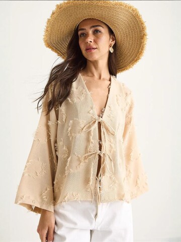 Bianco Lucci - Blusa em bege