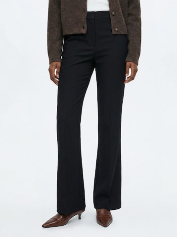 évasé Pantalon 'FLARED PANTS' The Base Theory en noir : devant