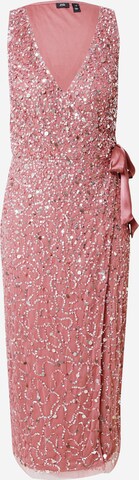 River Island Φόρεμα κοκτέιλ σε ροζ: μπροστά