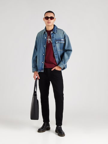 T-Shirt Calvin Klein Jeans en rouge