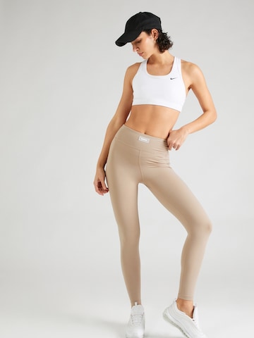 GUESS Skinny Sports trousers 'DEANA' in Brown