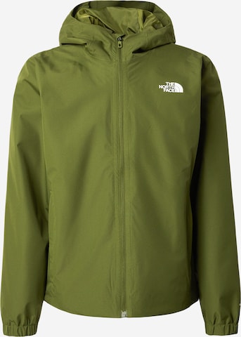 Giacca per outdoor 'QUEST' di THE NORTH FACE in verde: frontale