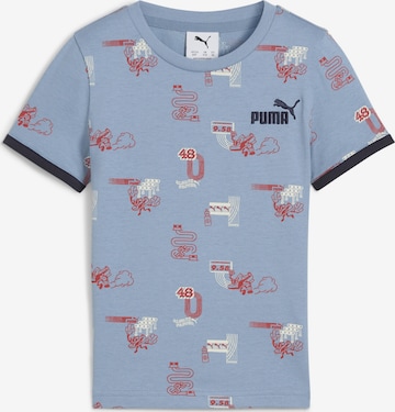 PUMA Shirt 'Little Runners' in Blue: front
