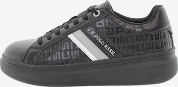 Sneaker bassa di U.S. POLO ASSN. in nero: frontale