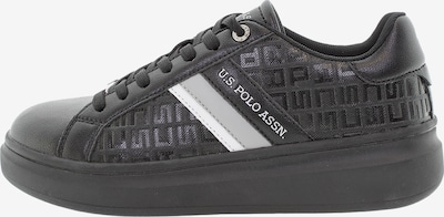 U.S. POLO ASSN. Sneaker in 35 in grau / schwarz / weiß, Produktansicht