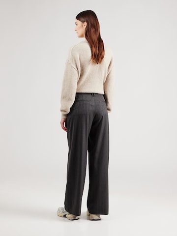 Wide Leg Pantalon 'Speed Dylan' WEEKDAY en gris