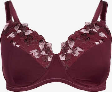 raudona Devoted by Zizzi Mažinanti Liemenėlė 'Ldita': priekis