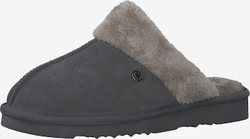 s.Oliver Slippers in Grey: front